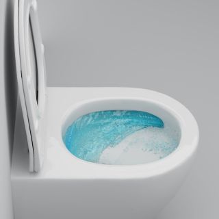 Унитаз подвесной Am.Pm Like AquaSpin 2.0 C801901SC с сиденьем микролифт